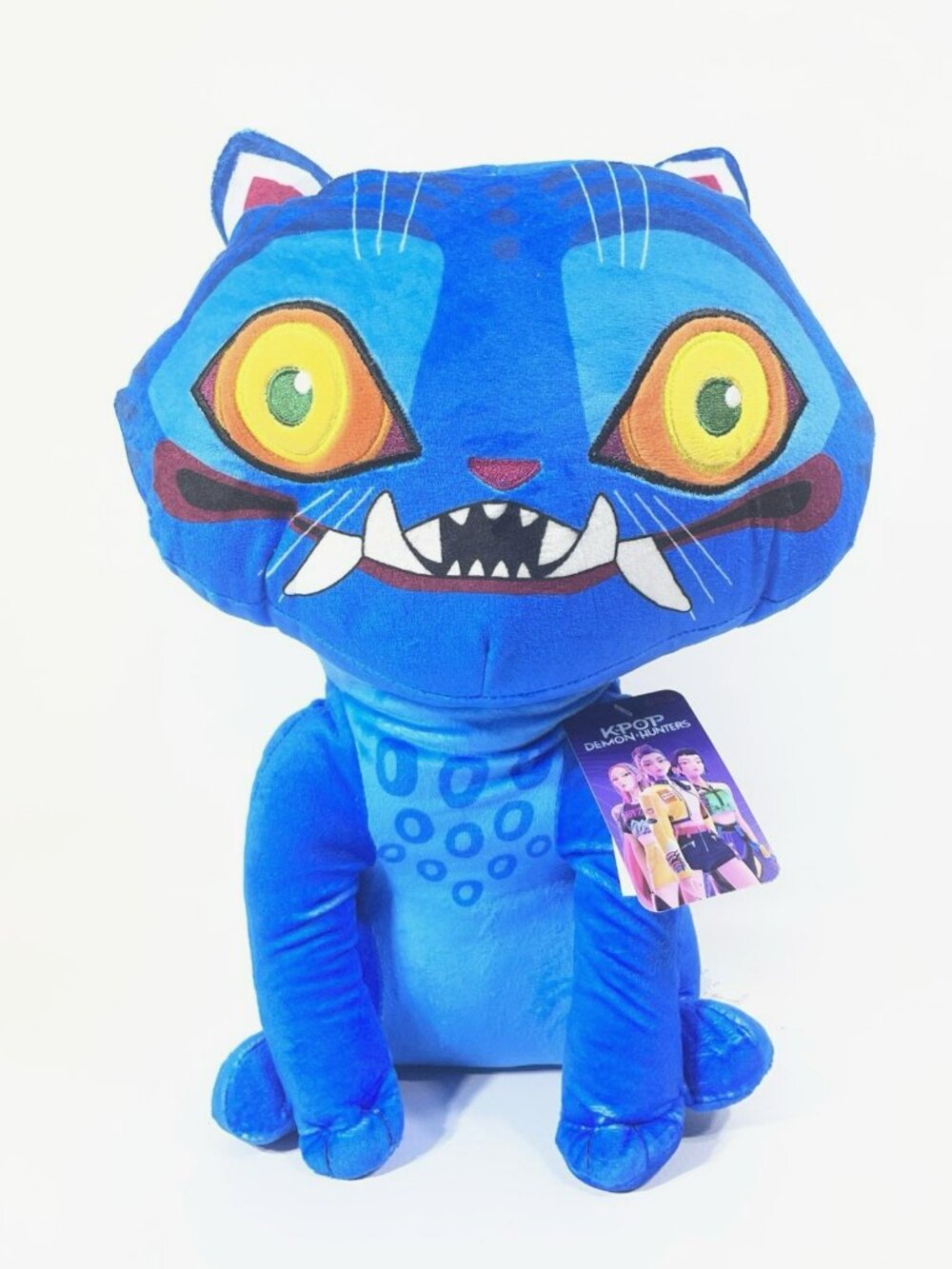 KPOP Demon Hunters 16" Derpy Tiger Decorative Pillow Buddy Plush NEW 2026